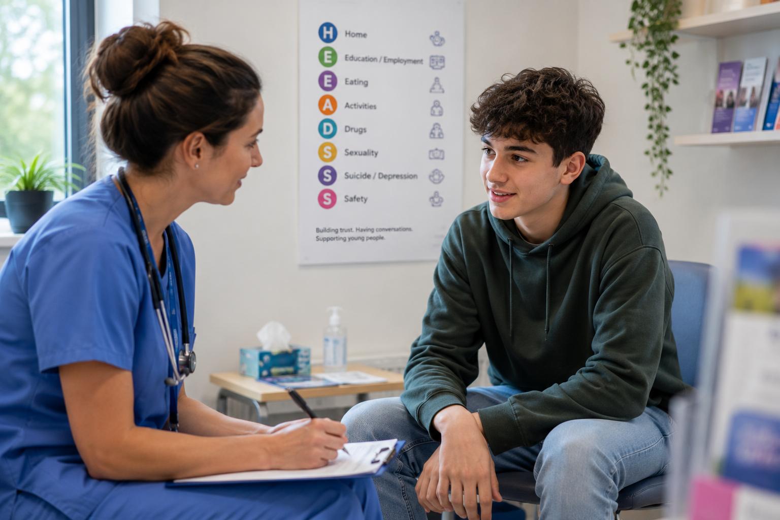 HEEADSSSSS in Practice: A Framework for Conversations with Young People